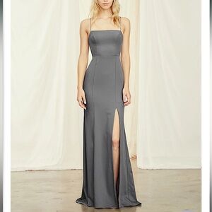 Amsale Jade dress- NAVY, size 6, New condition